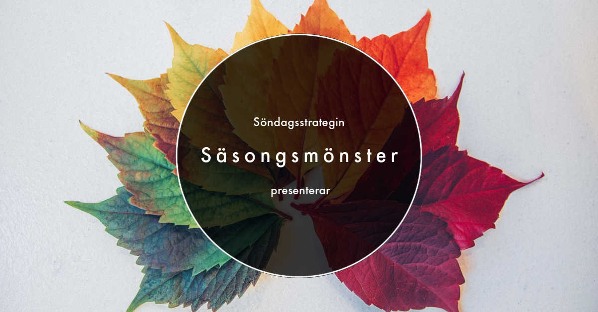 You are currently viewing Säsongsmönster – Fungerar det verkligen?